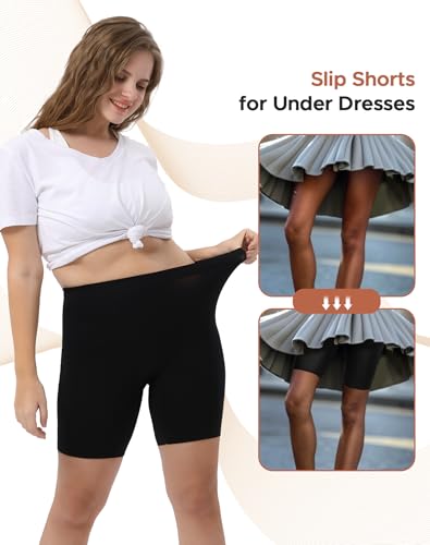 INNERSY Women's Slip Shorts for Under Dresses High Waisted Summer Shorts
| INNERSY Women's High Waisted Summer Shorts 3