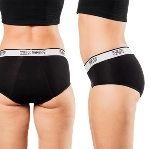 Bambody Breathable Hipster Period Underwear for Women and Teens - Maternity and Postpartum - Silky Smooth