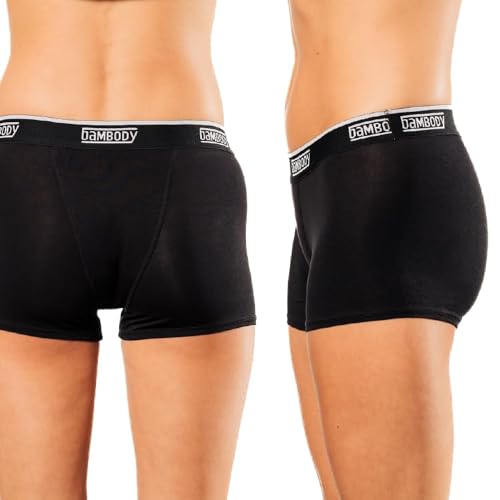 Bambody Absorbent Boy Short, Period Underwear for Women and Teens - Soft, Comfortable, Breathable
| Bambody Absorbent B